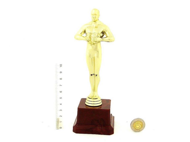 5Pcs Oscar Statuette Mold Reward the Winners Magnificent Trophies in  Ceremonies Plastic Small Gold Statue Home Office Souvenirs - AliExpress