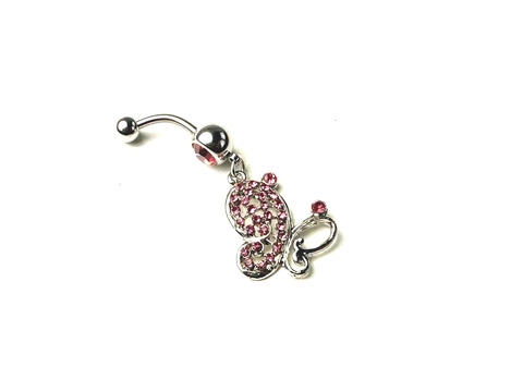 lv belly button ring